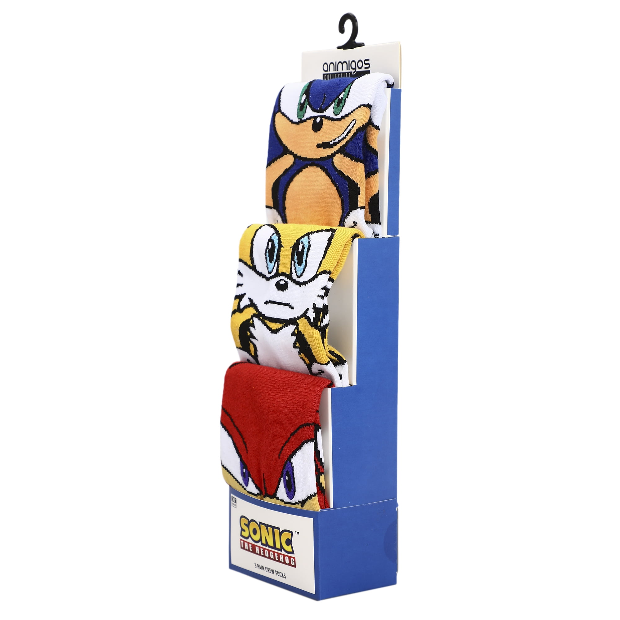Sonic the Hedgehog 360 casual Character Crew Socks for Men 