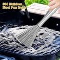 thumbnail image 6 of Wok Brush Cleaner, Stainless Steel Scrub Brushes For Cleaning With Sturdy Handle, Kitchen Cleaning Brush, Kitchen Pan Brush, Pan Handle Cleaning Brush For Home, 6 of 8