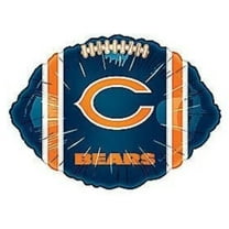 18" CHICAGO BEARS Football Balloon • Party Supplies Decorations Foil Mylar Balloon