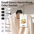 thumbnail image 2 of 12 Packs Orange Scented Sachets - Fragrance for Closet, Drawer, Bathroom, Car Air Freshener Deodorizer Packets, 2 of 4