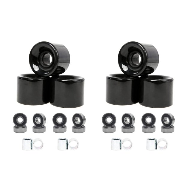 Pack De 8 Ruedas Sboard De 60mm + Ruedas Abec-9 Ing Steel Y S Cruiser