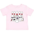 thumbnail image 3 of Inktastic Beat Up Bowling Pins Boys or Girls Toddler T-Shirt, 3 of 5