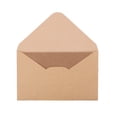 thumbnail image 2 of Sobre de papel kraft en blanco, bolsa de papel para guardar postales, sobre blanco, 2 of 5