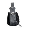 thumbnail image 2 of Monedero monedero cordón cinturón bolsa Steampunk impermeable para regalo presente Negro Yuyangstore Monedero, 2 of 8