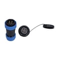 thumbnail image 2 of Conector impermeable tuerca trasera IP68 toma de corriente de aviación 380V 45A para Cable SP284 Pin, 2 of 5