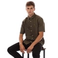 thumbnail image 4 of Lyle & Scott Mens Linen Blend Short-Sleeved Shirt, 4 of 4