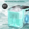 thumbnail image 4 of Bullet Ice Maker, 33 lbs/24H Counter Top Ice Maker, Portable Pellet with Self-Cleaning, 9 Cubes in 7-8 Mins, Ice Maker for Home, Office, Kitchen, RV, 4 of 9