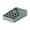 Gray, variant on Hyknon Makeup Organizer Countertop Large Non-Slip Make up Organizers for Vanity Plastic Pink Cosmetic Display Cases for Bathroom Bedroom Skincare