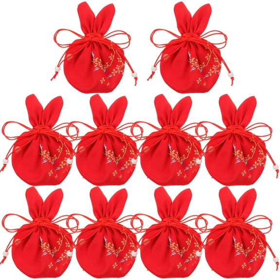 TAILTOSS 10pcs Empty Lavender Sachet Bags Lightweight Drawstring Pouches For Home Fragrance Air For Decor