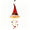 belted, variant on Lighted Santa Hat Hanging Chandelier Warm LED Christmas String Light, Festive Hanging Decor for Christmas Home Party and Holiday Display