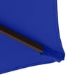 thumbnail image 4 of GARDEN 9 Ft Patio Umbrella w/ Round Resin Base Stand Included for Outdoor Shade, Royal Blue, 4 of 7