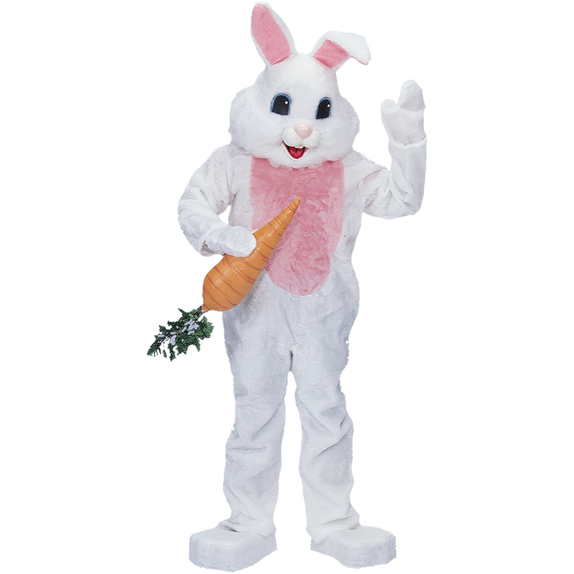 Easter Bunny Costume Rabbit Mascot Costume Halloween Christmas Adult Fancy Dress