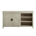 thumbnail image 3 of Mila 58" 2 Door Angled Groove Sideboard - Birch / Beige, 3 of 6
