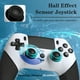 thumbnail image 3 of [Blanco] Controlador Juegos Inalámbrico Hall Rocker PS4 Con Función Somatosensorial Giroscopio Ejes Programación Macro [T48], 3 of 9