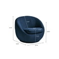 thumbnail image 5 of Better Homes & Gardens Mira Swivel Accent Chair, Indigo, 5 of 6