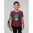 thumbnail image 2 of Cute Green Dino T-Shirt Juniors -Image by Shutterstock,  Medium, 2 of 4