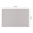 thumbnail image 4 of Unique Bargains Set of 6 Washable Placemats for Kitchen Dining Table Decor Cream, 4 of 7