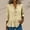 A1-Khaki, variant on Ruffle V Neck Blouse Ruffle Trim Top Casual Preppy Tops Loose Spring Blouses Boho Tops Work Tops Ruffle Front Shirt Elegant Dressy Shirt Trendy Ruffle Tops Cropped Blouse Orange 3XL