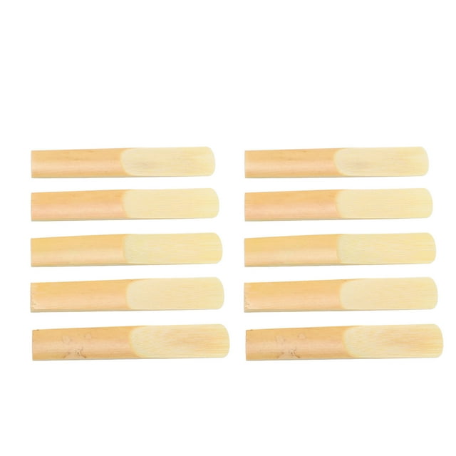 Clarinettes Plates, Ensemble de Clarinettes à Bonne Vibration Respectueuses de l'Environnement 2.5 Force avec Étui de Protection pour Instruments à Bois