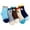 Brown, variant on Fesfesfes 5 Pairs Kids Socks Cute Print Children Middle Tube Socks Girls and Boys Comfy Warm Socks