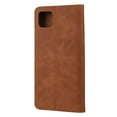 thumbnail image 3 of Allytech Samsung Galaxy A22 5G Case [NOT for A22 4G], Slim Fit PU Leather Folio Stand Shockproof Anti-scratch Cards Holder Protective Wallet TPU Case Cover for Samsung Galaxy A22 5G Phone, Brown, 3 of 4