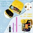 thumbnail image 5 of Leadrop Interactive Felt Toddler Backpack Fun Learning Activities Felt Toy for Brain Development Life Skills, 5 of 11