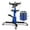 Blue, variant on Luku 1322lbs Hydraulic Transmission Jack, 2-Stage Telescoping Lift (33.5"-69"), Dual Plunger, Foot Pedal, Blue