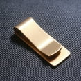 thumbnail image 4 of 2X Fashion Brass Money Clip Simple Cash ID Card Clamp, 4 of 8