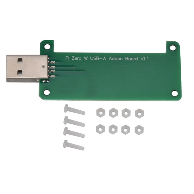 Placa adaptadora USB para Raspberry Pi Zero 1.3/Zero W, placa de expansión con conector USB y kit de herramientas