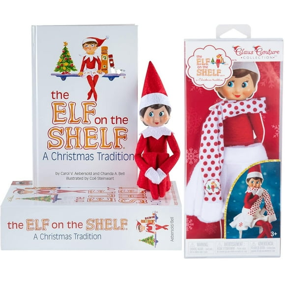 Muñeca The Elf on the Shelf Girl Scout Elf con ropa de 34 cm