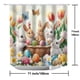 thumbnail image 3 of Holiday Decoration Shower Curtain Home Bathroom Dry And Wet Separation Shower Curtain Waterproof Shower Curtain, 3 of 6