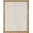 thumbnail image 3 of Indian Handmade Braided Inner White Natural Jute Area Rug, Home Décor Rug, Jute Rug for Bedroom, Dining Room, living room, Doormat Rug Size - 10' x 13' (300 cm x 390 cm), 3 of 5