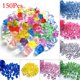 thumbnail image 2 of Jarrón de piedras preciosas de cristal acrílico, rocas de hielo, decoración hidropónica para plantas, 150 unidades, rosa claro, 2 of 4