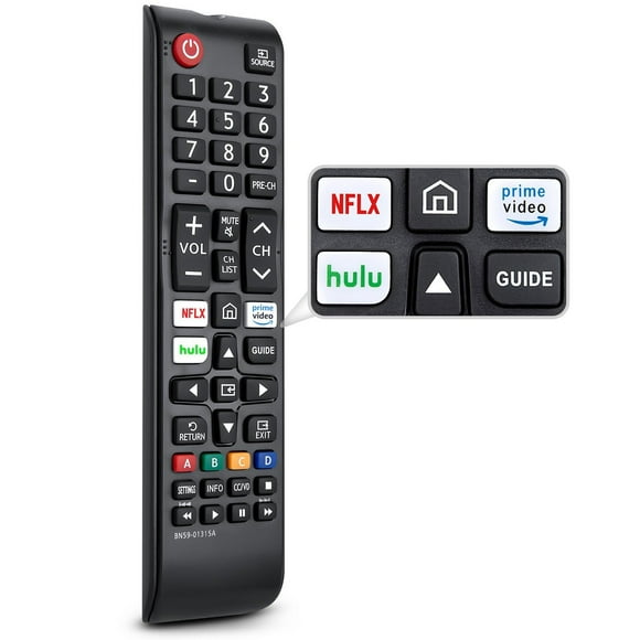 SmartSync Remote for Samsung 4K Crystal UHD Series TVs