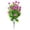 Hot Pink, variant on Cadancy Artificial Flowers Eucalyptus Rose Camellia Bouquet Faux Greenery Stems Plastic Floral Arrangement Outdoor Decoration Fake Plants for Garden Wedding Party Centerpiece Decor(2 pcs)