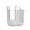 Gray, variant on Wall-Mounted Transparent Wet Wipes & Tissue Dispenser - Wall-Mounted Installation With Adhesive, Clear Front Panel For Easy Wipe Access, Space-Saving Design For Organizing