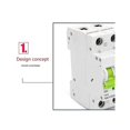 thumbnail image 2 of DC250V Solar PV Circuit Breaker 1P 40A Mini Circuit Breaker for PV System Short Circuit Protector, 2 of 5