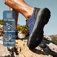 thumbnail image 6 of Fittington Men's Hiking Shoes Trekking Trails Outdoor Sneakers Walking Shoes with Arch Support, Reflective Safety Feature, 6 of 10