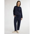 thumbnail image 5 of Free Assembly Women's and Women's Plus French Terry Cloth Sweatpants with Patch Pockets, 24.5" Inseam, Sizes XS-4X, 5 of 5