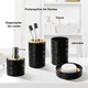 thumbnail image 3 of Juego De Accesorios Baño 4 Pzs Dispensador Bambú Y Plástico Xtellar negro, 3 of 3