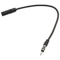 thumbnail image 2 of New FM Radio Antenna Extension Cable Cord Portable Accessory Fits For Car Black, 2 of 11
