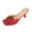 Red High Heels Shoes for Women, variant on hopeusnice High Heels Shoes for Women Peep-toe Sandals Breathable Non-slip PU Materials Summer and Fall Shoes Trendy Tapered High heel Women's High Heels Shoes Soft Dress Shoes Black 42