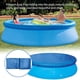 thumbnail image 3 of Cubierta inflable duradera, resistente al polvo y al agua, evita la evaporación, ideal para piscinas tubulares o inflables, protector de piscina redonda de 210 cm, 3 of 5