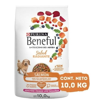 Alimento para Perro Purina Beneful Adulto Todos los Tamaños Salud Radiante Salmón 10 kg