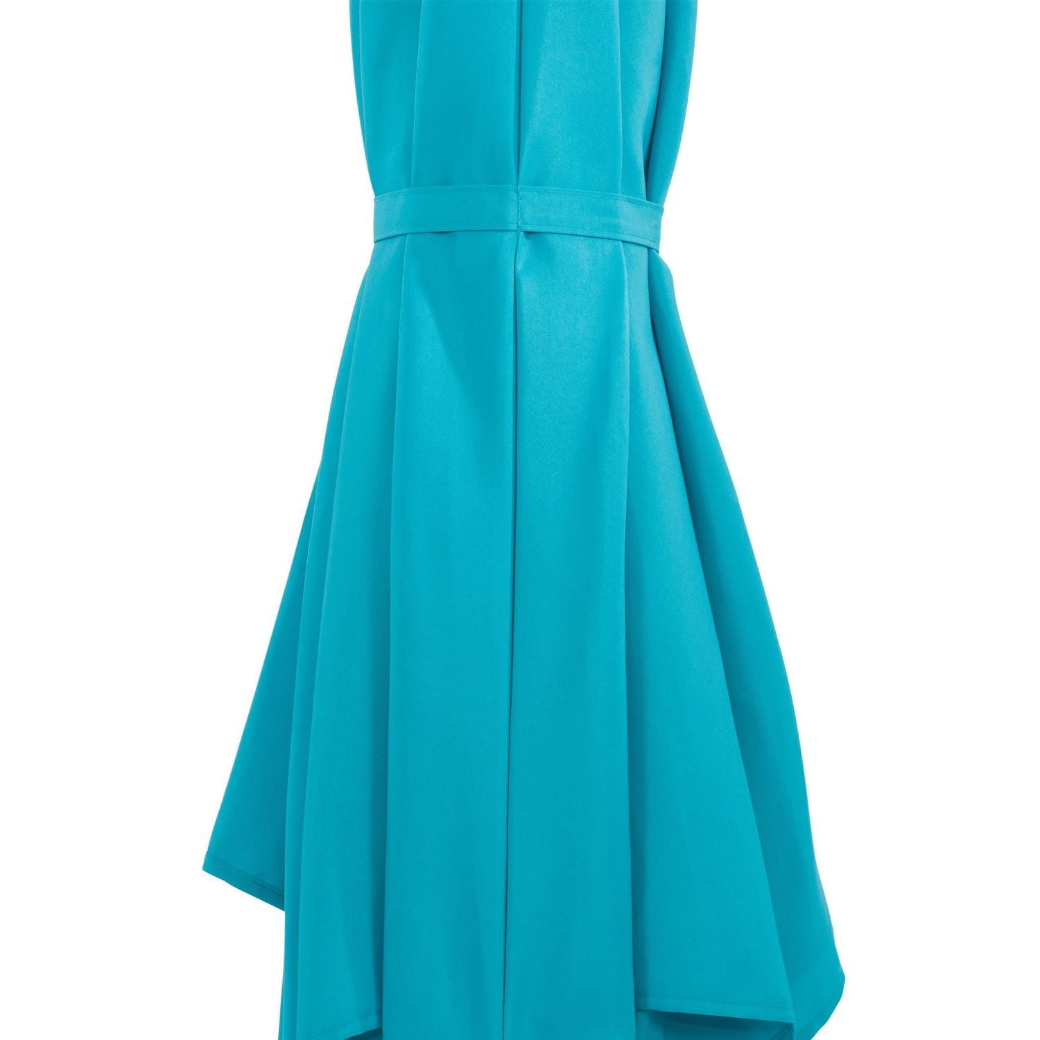 Parasol d'extérieur CorLiving Versa de 2,6 m avec cadre en acier pour petits espaces