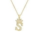 thumbnail image 1 of Sonducket InitialNecklacePendantEnglish Letter A to Z Modern Jewellery Birthday Crystal Charm Valentine'sDay Chain Ropa, zapatos y accesorios Miscelánea S 1, 1 of 6