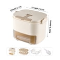 thumbnail image 3 of MOQIN Portable ice Maker for Freezer,countertop ice Maker Machine with Handle,48 Grid ice Making Box for Household,one-Touch Operation ice Cube Mold Plastic ice Bucket for Home Office Outdoor, 3 of 9