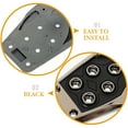 thumbnail image 2 of Car Pedals The Cars Universal Pedal Cover Plastic + Stainless Steel Black 13.00X6.00X1.00CM, 2 of 6