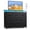 Black, variant on edx 9-Drawer Fabric Dresser TV Stand, Multifunctional Storage Cabinet with Power Outlets & LED Light, Rust