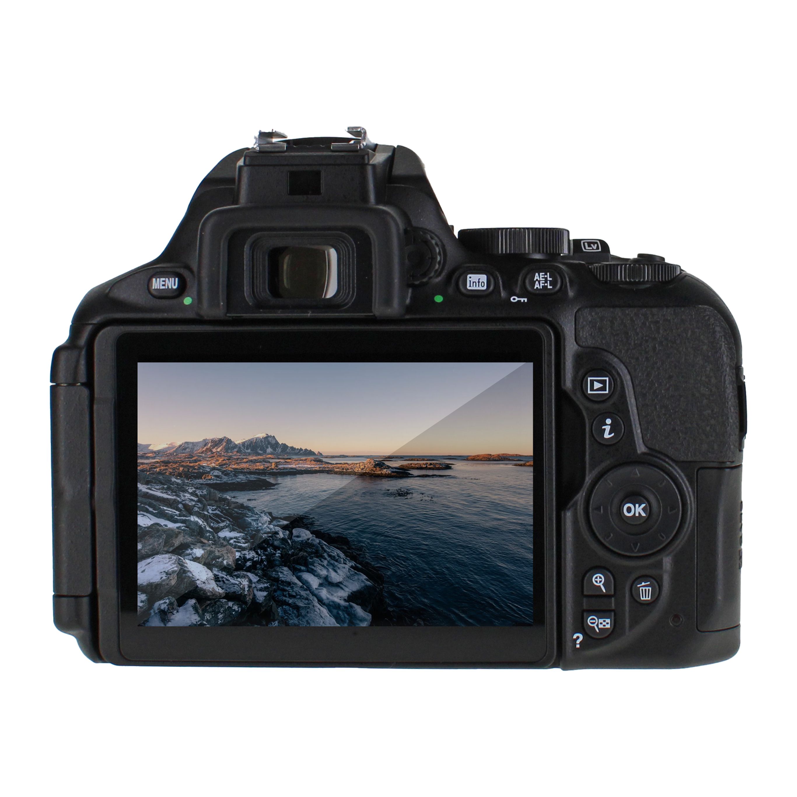 Nikon D5600 DSLR Camera W/ 18-55mm Lens 1576  - Basic Bundle - image 3 of 4
